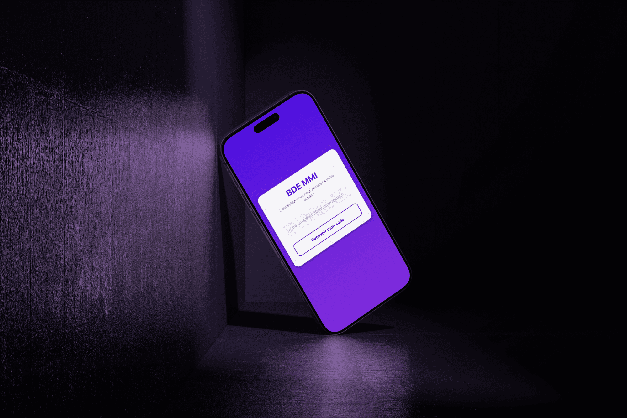 BDE App — capture d'écran
