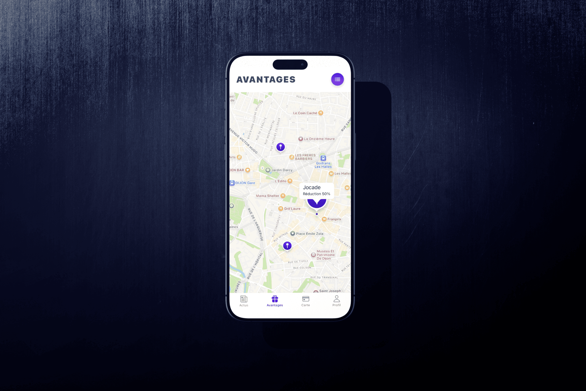 BDE App — vue détaillée du projet