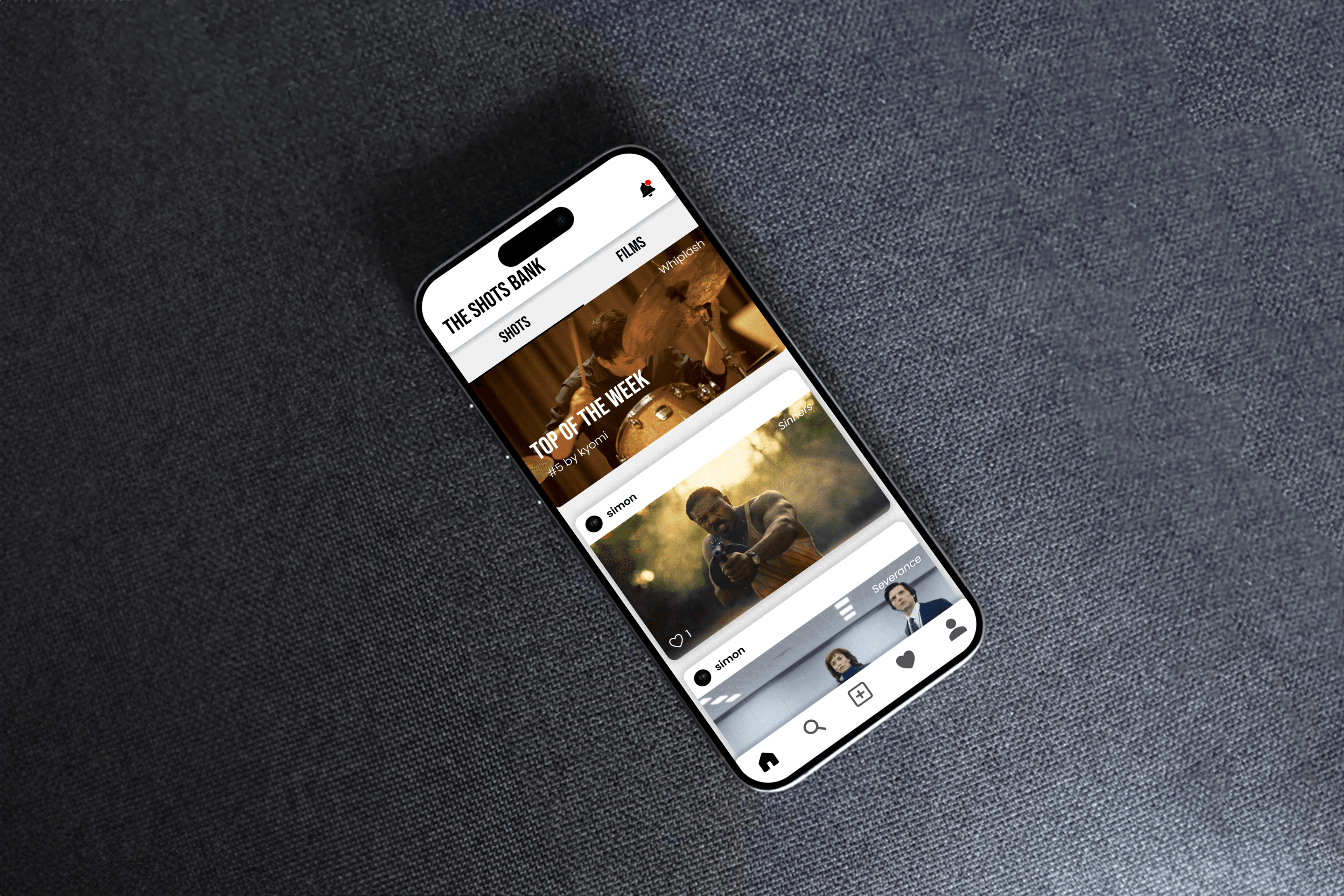 The Shots Bank — vue détaillée du projet